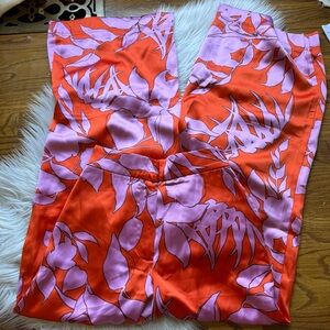 NWT House of Harlow Floral Palazzo Pants